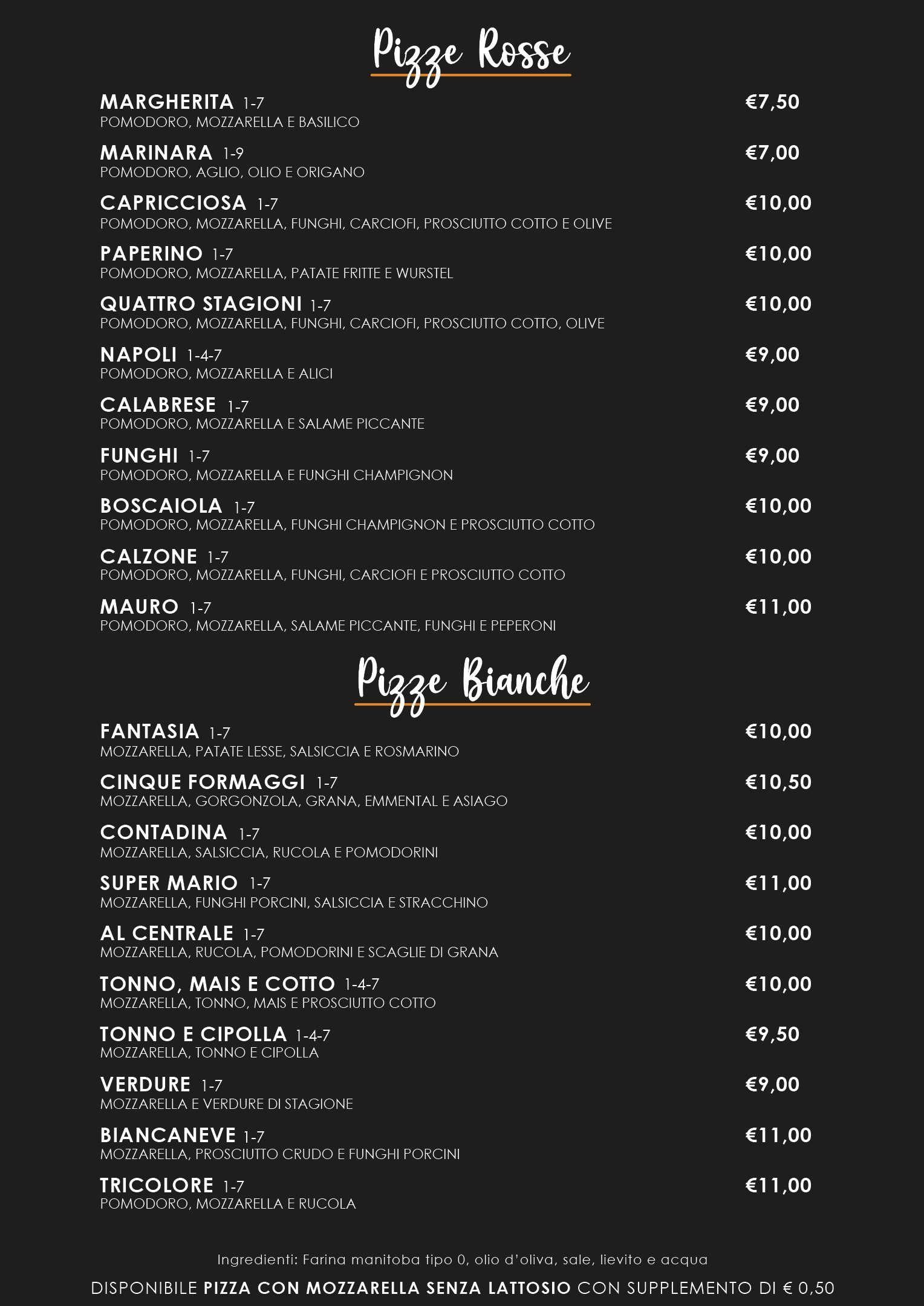Menu Cena, pagina 3
