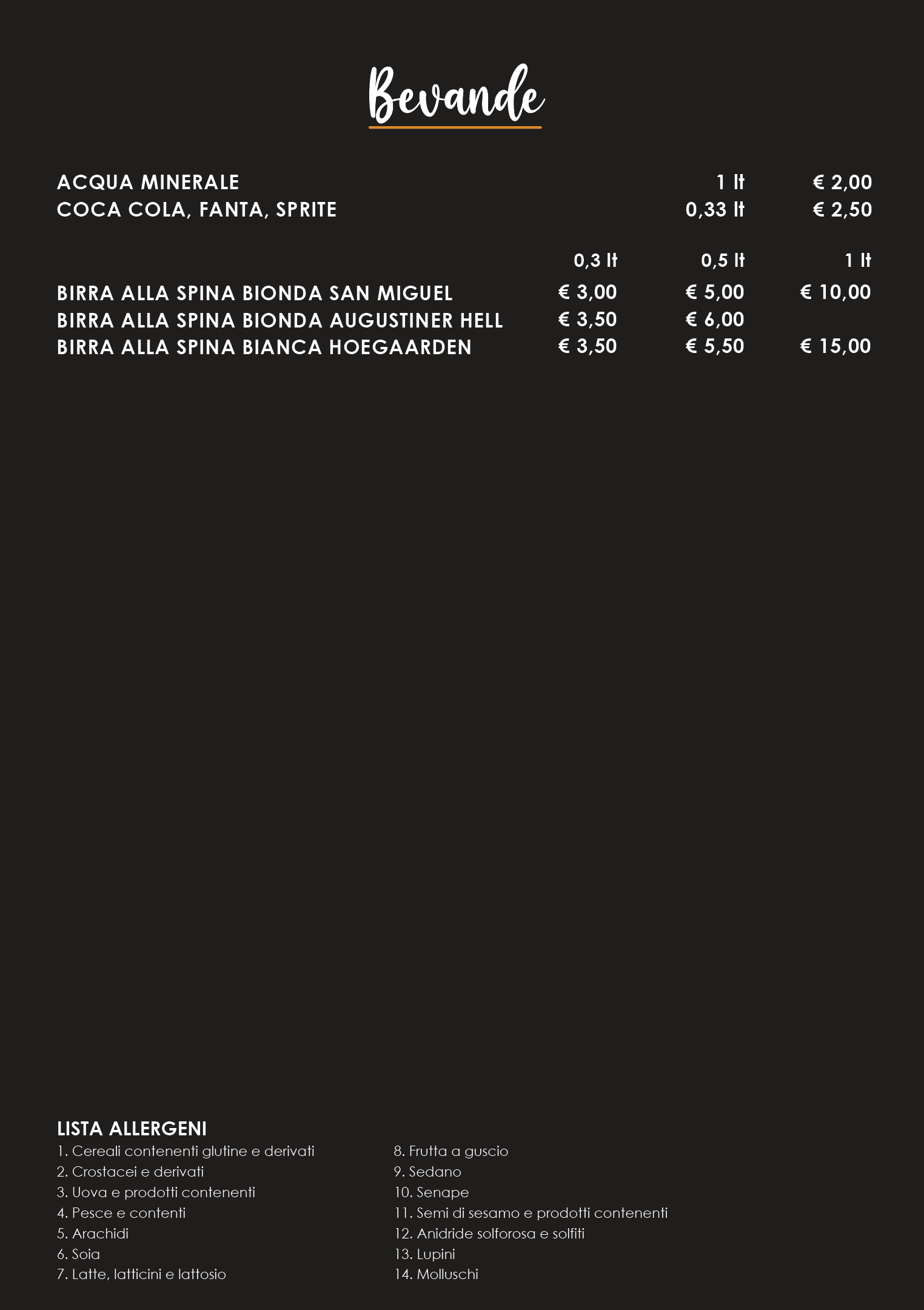 Menu Cena, pagina 4